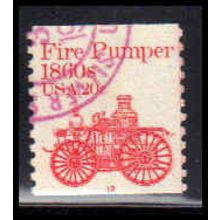 Used 1908 20c Fire Pumper Very Fine CNS 12 PA5745