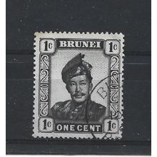 Brunei.SG100 1c Sultan Omar Ali Saifuddin.Fine Used.Aug25k