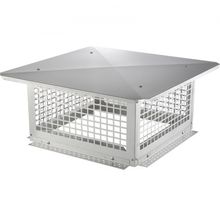 Chimney Cap, 17 x 17 inch, 304 Stainless Steel Fireplace Chimney Cover, Not ...
