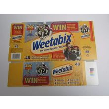 Weetabix 2011 Cereal Box Toy Story3 Box only