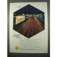 1963 Universal Oil Products Ad - Changing Mathematics