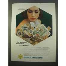 1963 Universal Oil Products Ad - Fascinating Fragrance