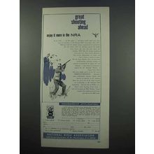 1965 National Rifle Association NRA Ad - Great Shooting