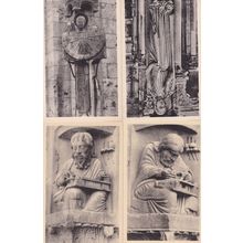 Cathedrale De Chartres 4x Antique French Mint Postcard s