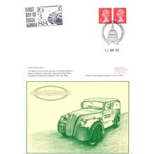 Post Office Telephone BT Morris Engineering Van FDC 2x Postcard s