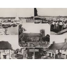 Hamble Southampton Boat Watching Pubs Ship RPC Postcard