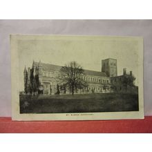 St. ALBANS CATHEDRAL. HAMPSHIRE COUNTY COUNCIL SCHOOL ATTENDANCE card/