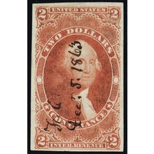R81a, Used $2 VF Conveyance Revenue Stamp - Stuart Katz