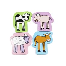 Funny Farm Notepad Memo Pad Animal Bright Fun Stationery Cow Sheep Horse Pig K51