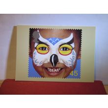 HOPES FOR THE FUTURE 45p stamp.. issued 2001 by Post office unused postcard =
