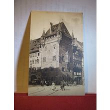 NASSAUER HAUS, NURNBERG, GERMANY unused vintage postcard =
