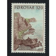Faroe Is. Cliffs of Suduroy 320 Kr 1989 MNH SG#185 Sc#197