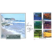 Terry Wogan White Park Bay Ireland Co Antrim Hand Signed FDC