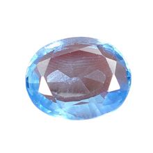 Natural Brazilian Blue Aquamarine 5.50 Ct Oval Cut Loose Gemstone