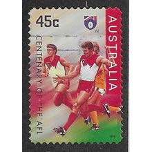 AUS 1996 45c(S/A) 'CENTENARY OF THE AFL' FINE USED (EBID63-088)