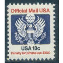 O129 13c Eagle Fine MNH Q3192