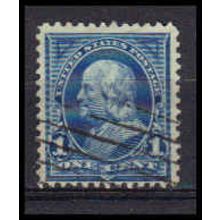 Used 264 1c Benjamin Franklin Average Plus RA1017