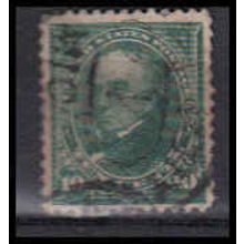 Used 273 10c Daniel Webster Fine RA1399