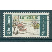 1384 6c Winter Scene Fine MNH MD. PreCnx R0352