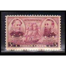 792 3c Farragut-Porter Fine MNH O5696