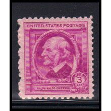861 3c Ralph Emerson Fine MNH KA9639