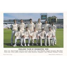 Benson & Hedges Final 1996 Northampton English Cricket Team Postcard