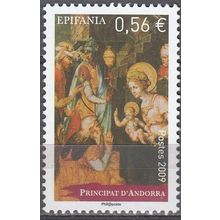 Andorre Français 2009 Yvert 680 Neuf ** Cote (2017) 2.00 € Adoration Rois Mages