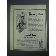 1926 3-in-One Oil Ad - The Handy Man