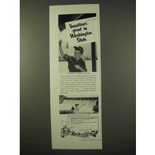 1954 Washington Tourism Ad - Grand Coulee Dam