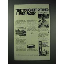 1978 Fonas Johnny Bench Batter Up Ad - Toughest Pitcher