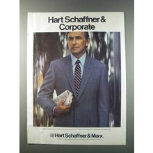 1981 Hart Schaffner & Marx Corporate Collection Suit Ad