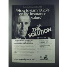 1981 Hartford Insurance Ad - Earn 10.25% on Insurance
