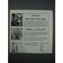 1989 Travcoa Tours Ad - Travcoa South Pacific