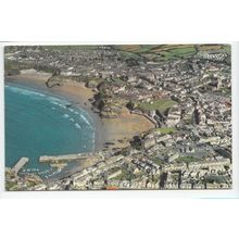 Aerial View of Newquay Postcard Cornwall 145