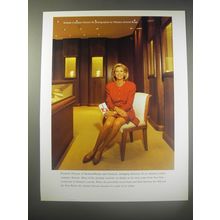 1990 SwissAir Airlines Ad - Swissair Customer portrait 69