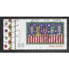 GER 2008 €0.55 'GREETINGS- ALLES GUTE!' FINE USED (EBID54-206)