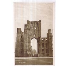 KELSO ABBEY, SCOTLAND ... unused vintage postcard by Valentine /