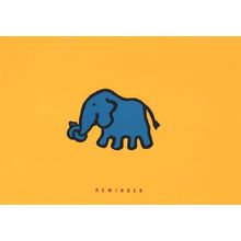 Contact Lens Opticians Kenilworth Advertising Elephant Postcard