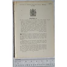1914 Act of Parliament: Cleckheaton buses gas Bradford Corporation