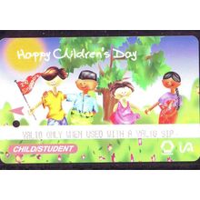 Happy Children's Day S'pore TransaitLink Train/Bus Card