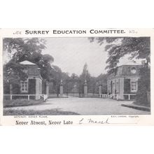 ED 79 GATEWAY, ESHER PLACE. SURREY EDUCATION COMMITTEE PRINTED POSTCARD