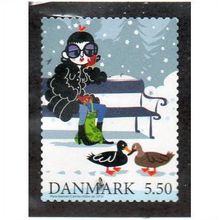 DEN 2010 5.50K 'WINTER STAMPS' FINE USED (EBID10744)