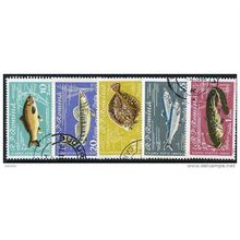 1960 5 different values - #222 cancelled