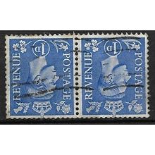 1950/1952 SG 504 - fine used (o) - Inv. Watermark pair