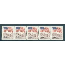 2523 29c U.S. Flag Fine MNH PNC 6/5 V0715