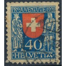 Pro Juventute: 40c - Switzerland 1921 - FH - MiNr 174