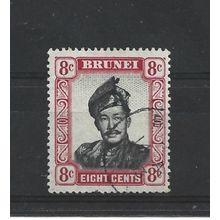 Brunei.SG105 8c Sultan Omar Ali Saifuddin.Fine Used.Aug25b