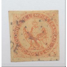 French Colonies Stamp Scott #5, Used