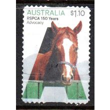 AUSTRALIA: 2021, $1.10, 150 YEARS OF THE R.S.P.C.A, 'SHELTER', USED S/A, 239/268