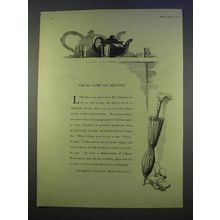 1955 Gillette Razor Ad - Sarah Gamp on Shaving